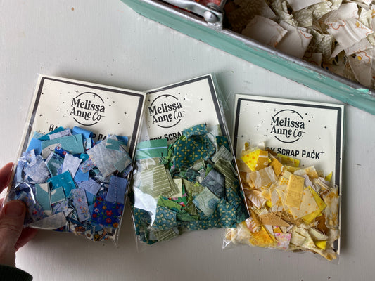 Green Mini Happy Scrap Pack
