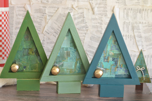 Classic Green Patchwork Tree