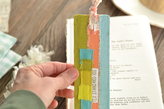 SOLID COLORS (Vertical) Scrappy Bookmark