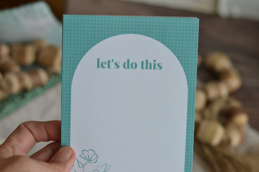 Let's Do This Notepad.