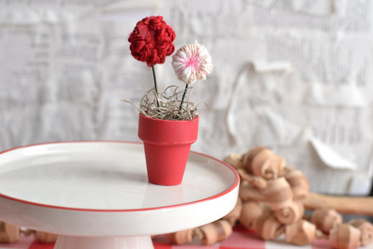 Wrapped Valentines Flower T16