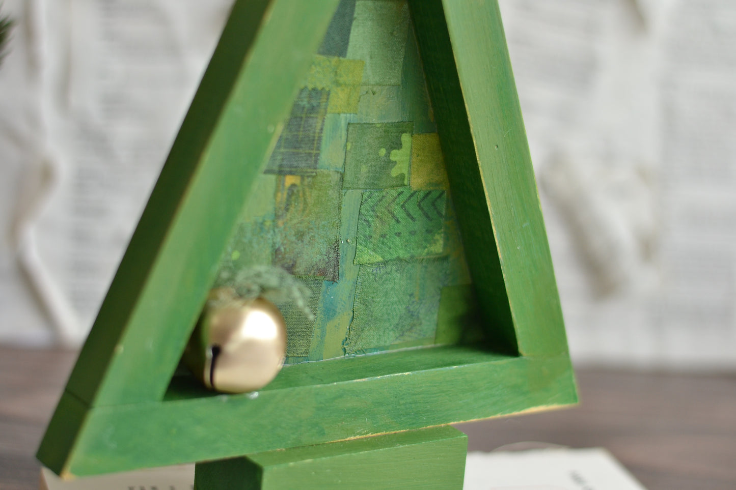 Classic Green Patchwork Tree