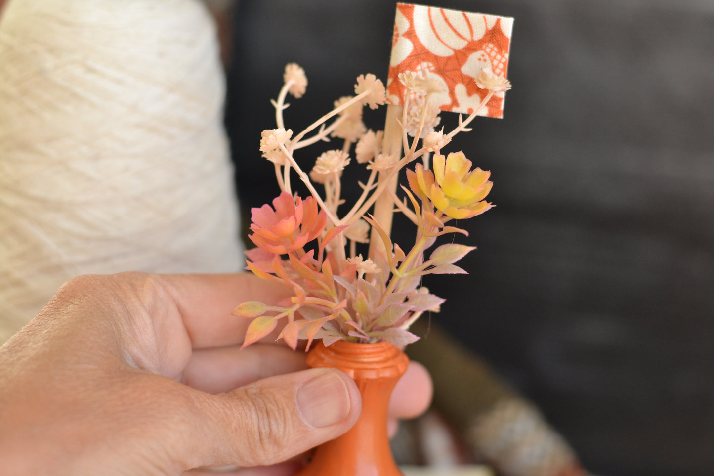 Orange Fall Arrangement - F14
