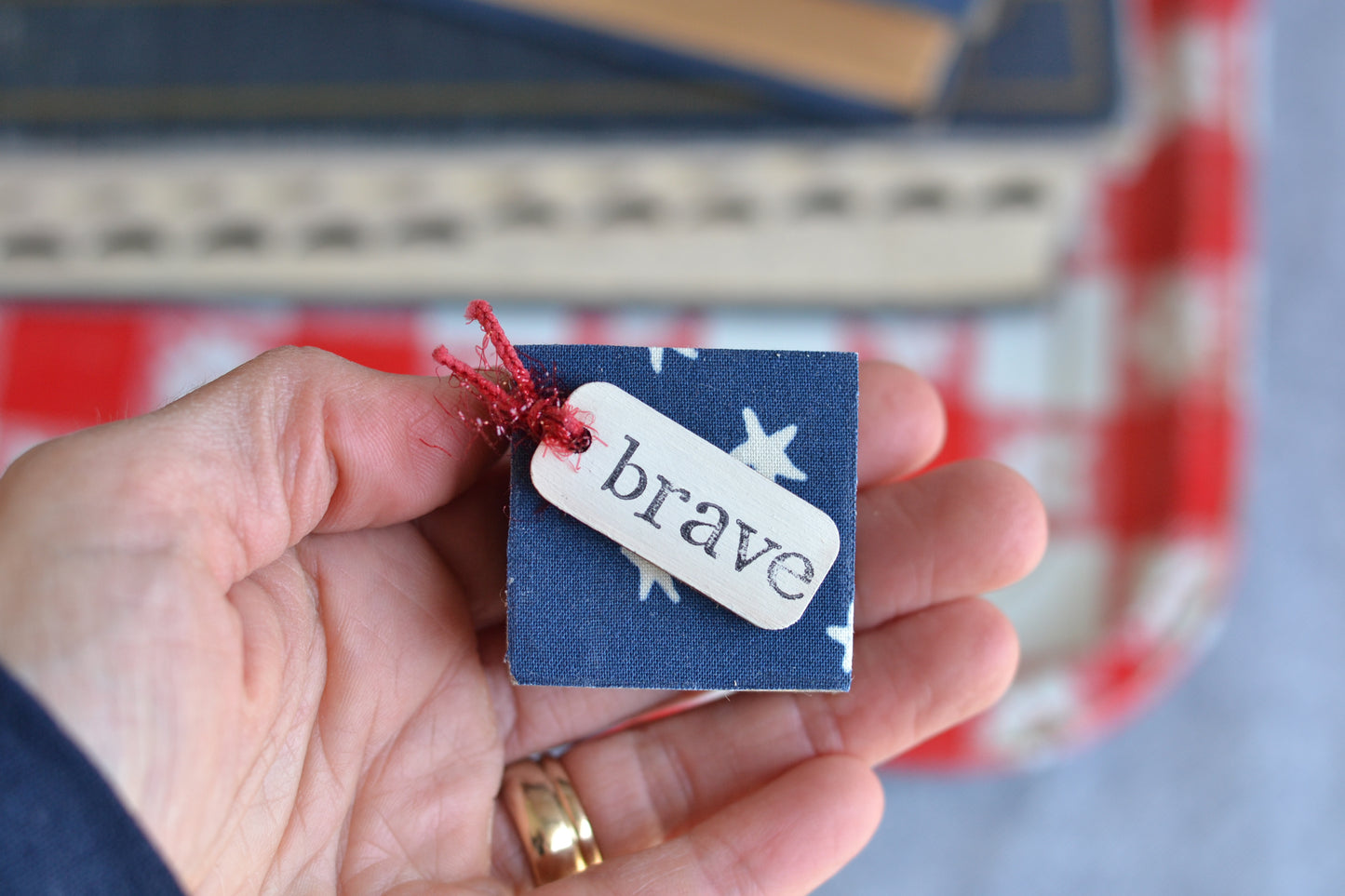 Mini Brave Sign