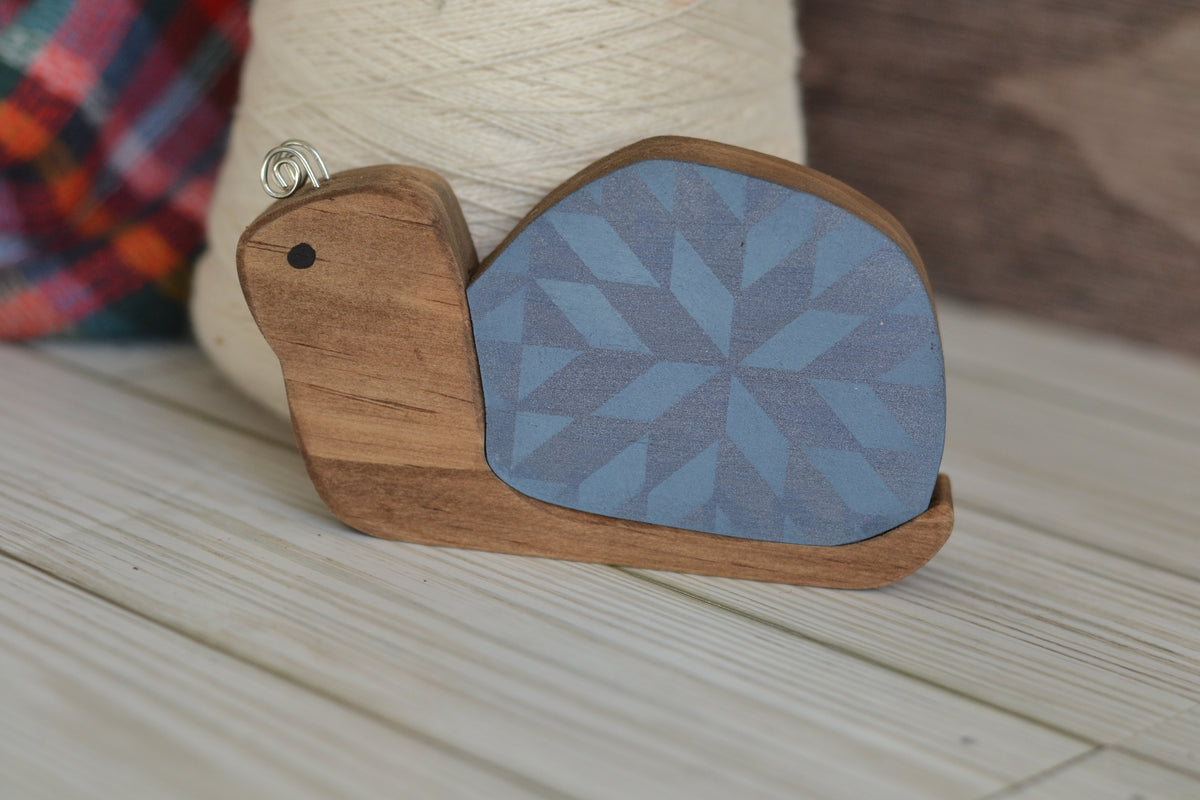 The Blue Quilted Snail