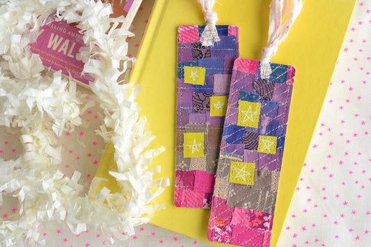 Hot Pink Bookmark - Everything Coming Up Rosie