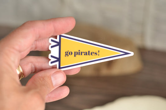 Go Pirates Sticker