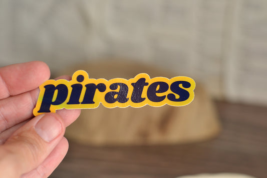 Holographic Pirates Sticker