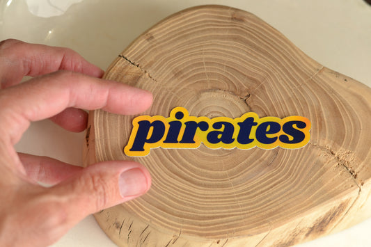 Holographic Pirates Sticker
