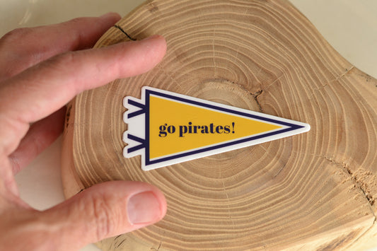 Go Pirates Sticker