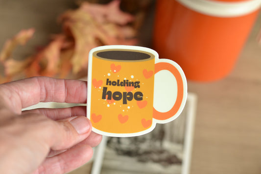 Coffee Mug - holding hope