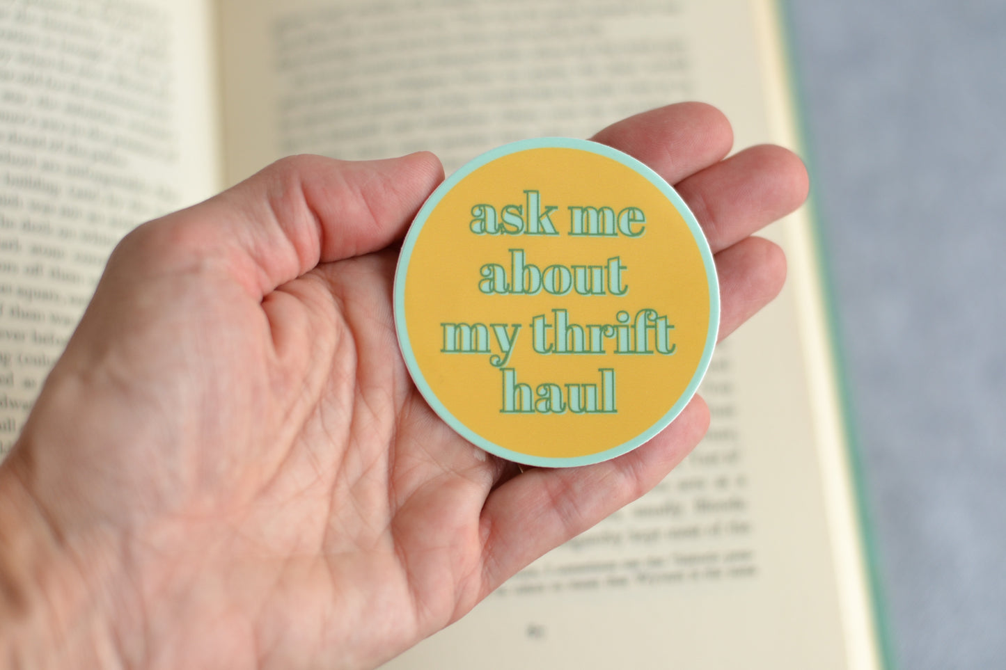 Thrifting Sticker - *stickers ship free*