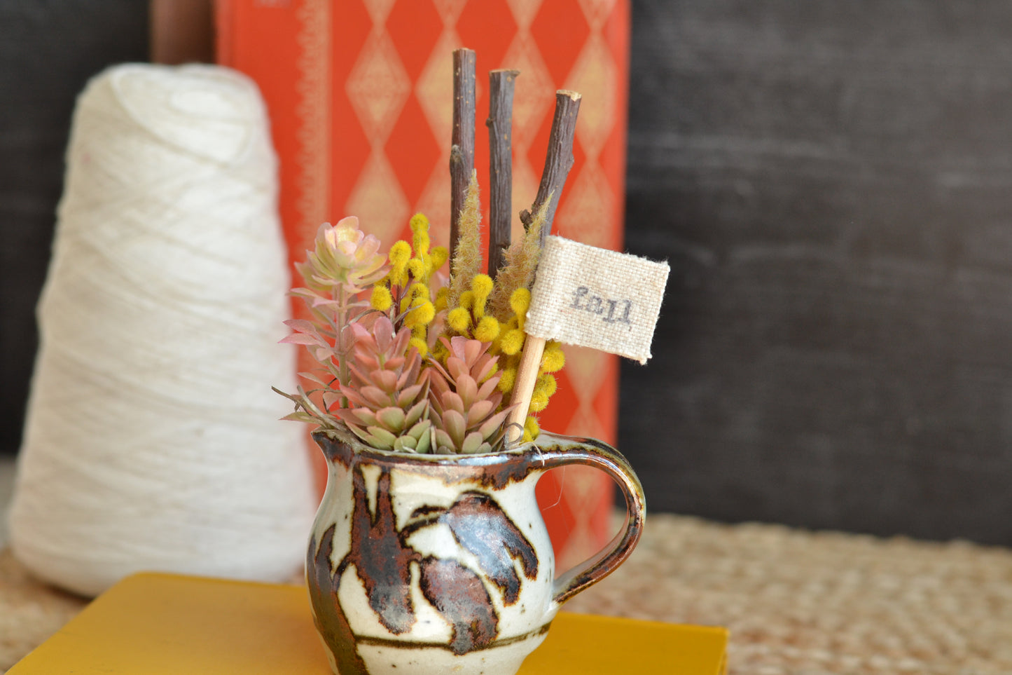 Autumn Floral Mini Pitcher - F35