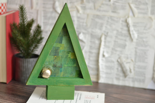 Classic Green Patchwork Tree