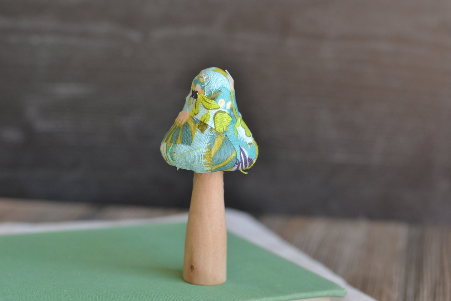 Blue Patchwork Mushroom