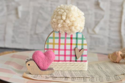 Colorful Wood Winter Beanie