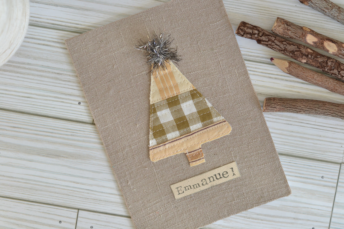 UNFRAMED Neutral Tree Textile Print - Emmanuel