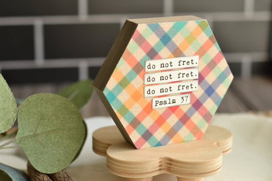 Rainbow Hexie - do not fret