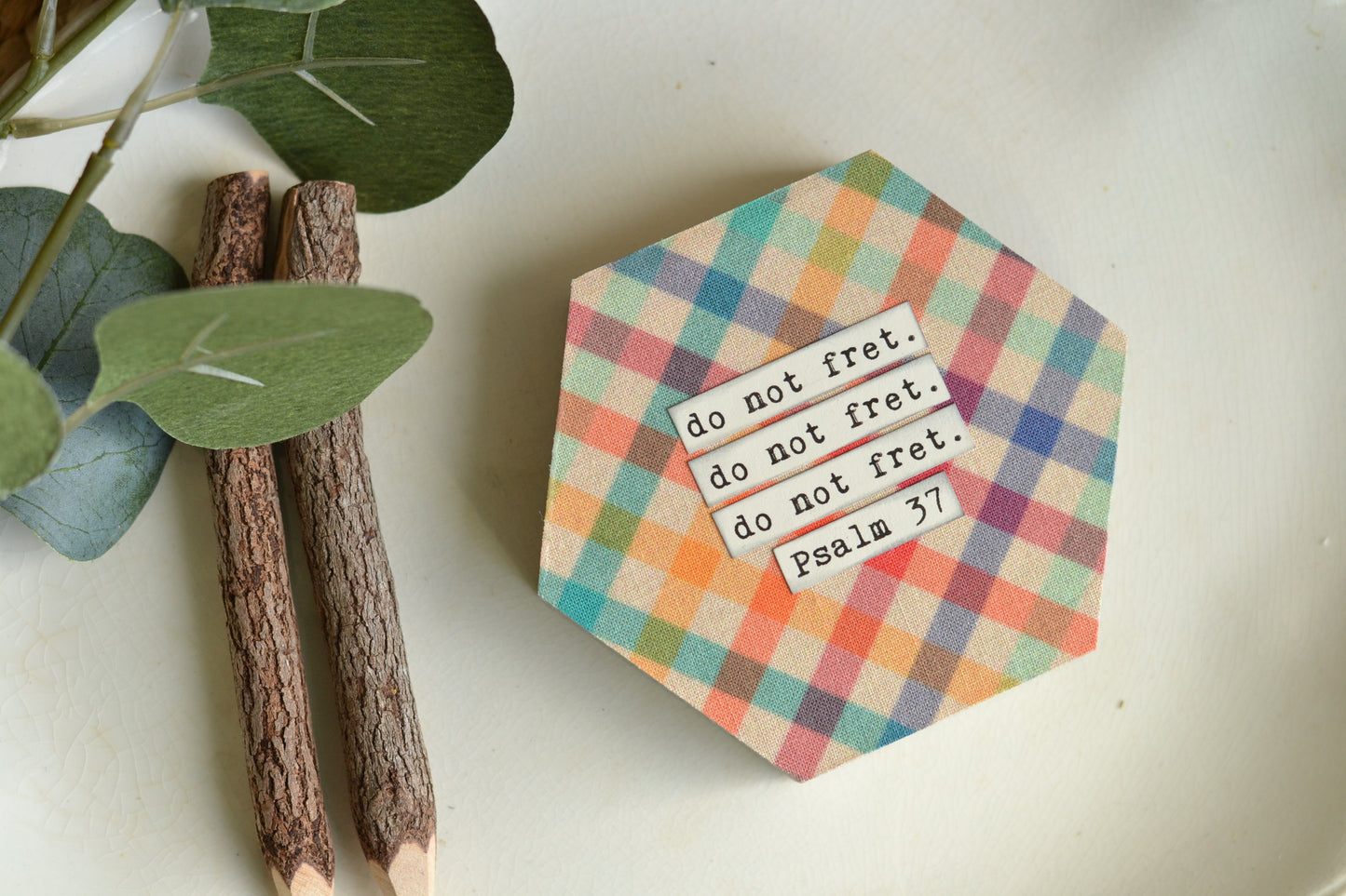 Rainbow Hexie - do not fret