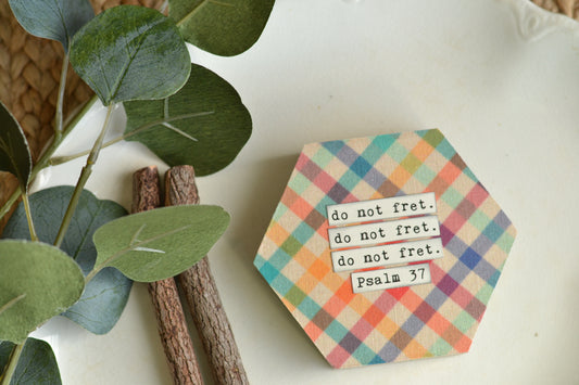 Rainbow Hexie - do not fret