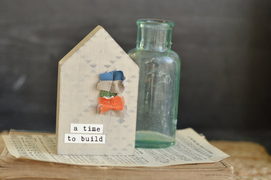 BSF A Time to Build House Sign