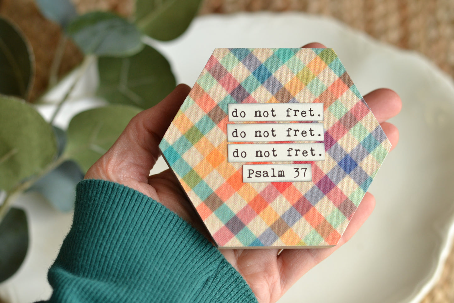 Rainbow Hexie - do not fret
