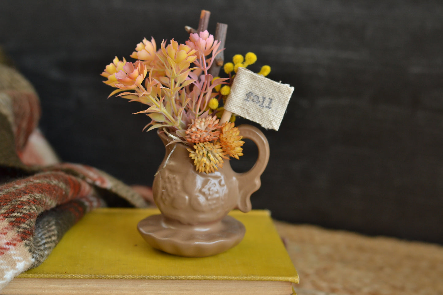 Autumn Floral Mini Pitcher - F37