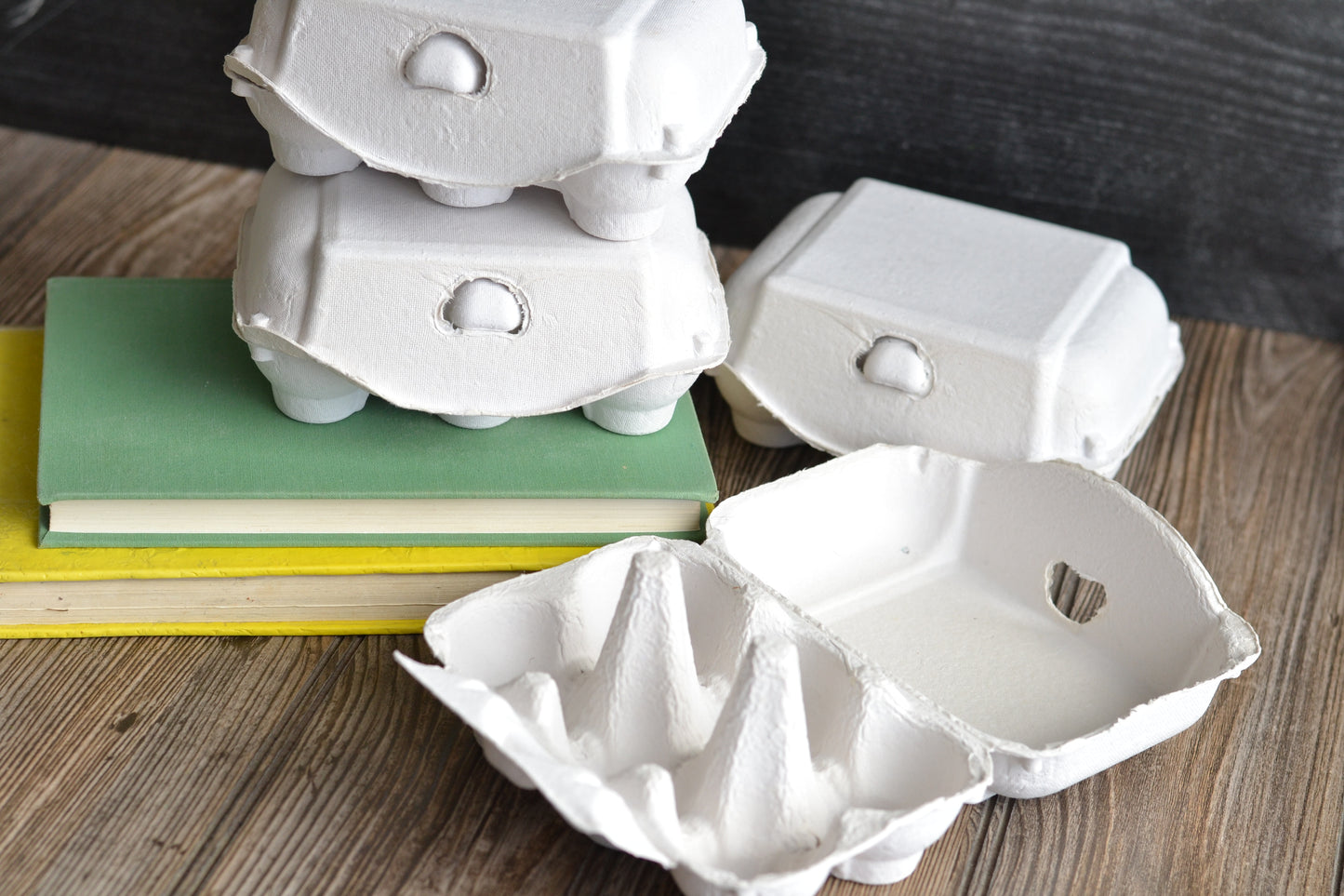 Blank Egg Cartons - SET OF FOUR - Ready for personalization by YOU