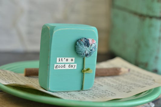 Aqua Blue Small Sign -P16