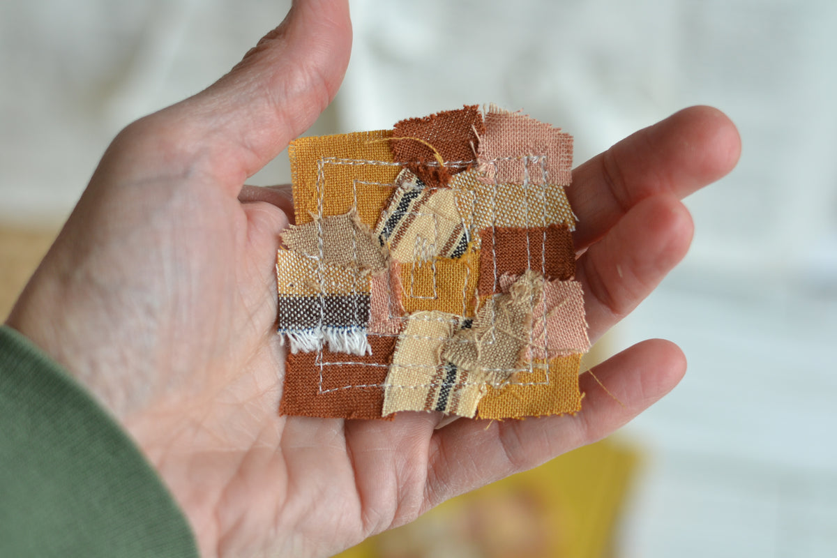 Confetti Quilted Magnet - Super Strong Magnet