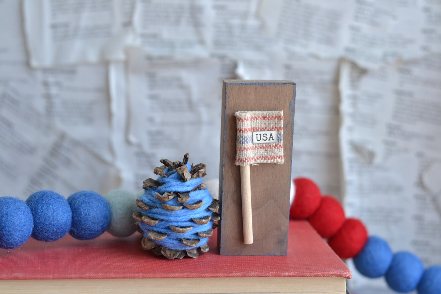 Patriotic Wood Sign - P28