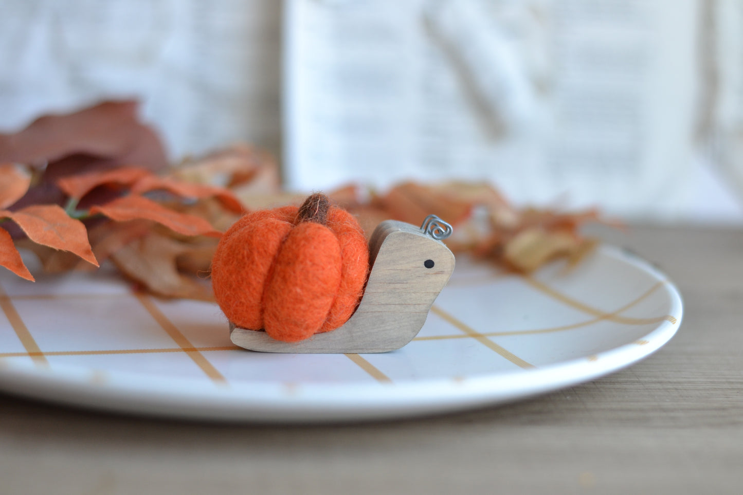 True Orange Pumpkin Snail